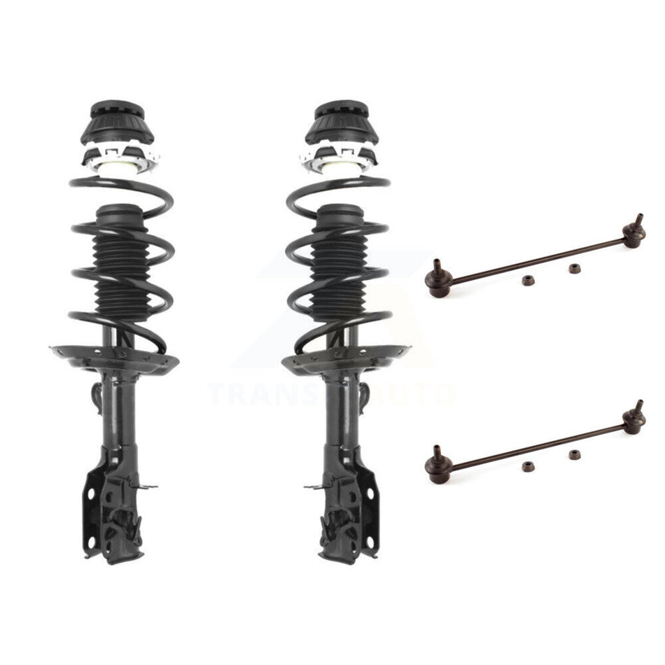 Front Complete Shock Assembly And TOR Link Kit For 2009-2014 Honda Fit Excludes Electric Models KSS-100707