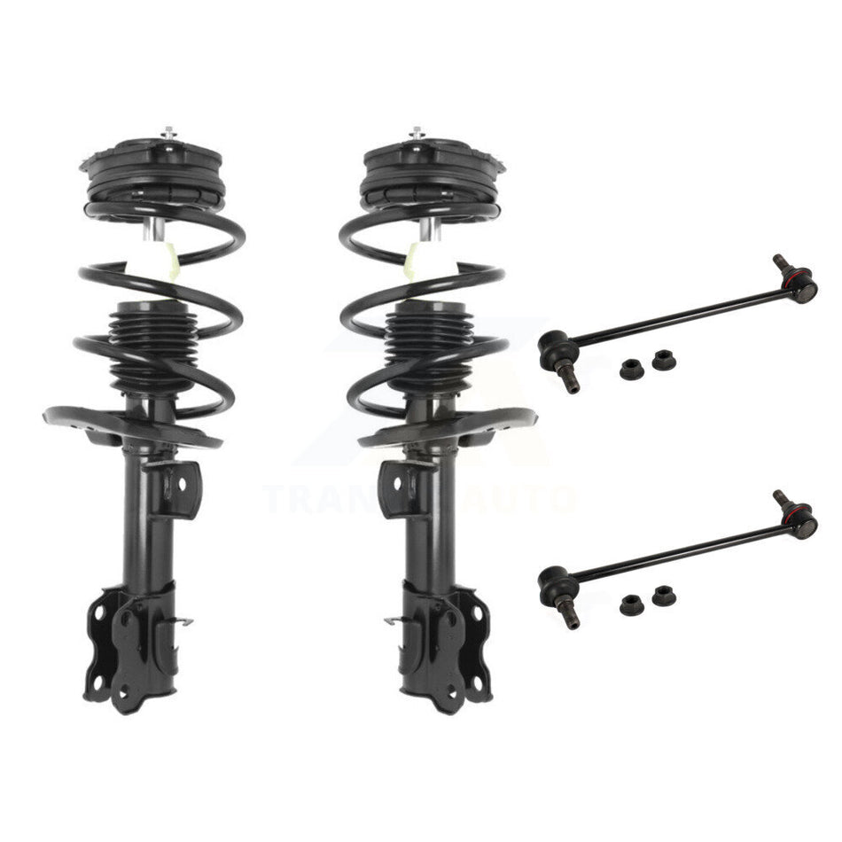 Front Complete Shock Assembly And TOR Link Kit For 2015-2019 Nissan Sentra KSS-100720