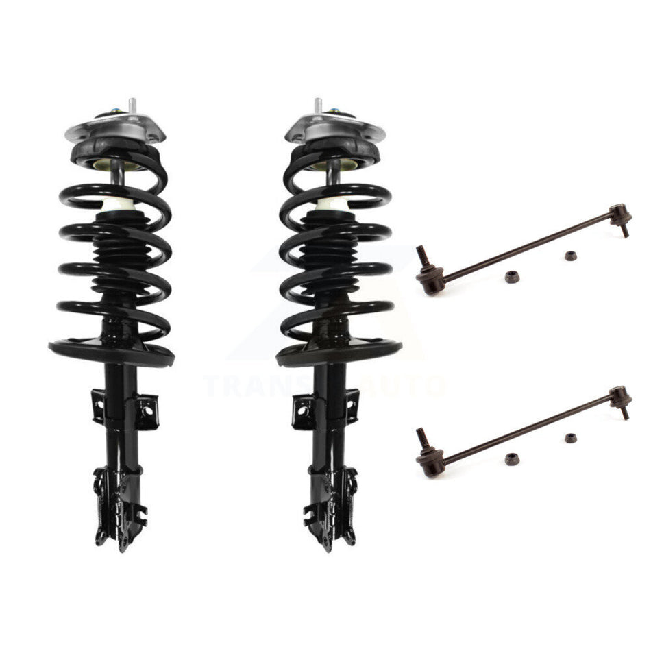 Front Complete Shock Assembly And TOR Link Kit For 2003-2014 Volvo XC90 excludes electronic suspension KSS-100723