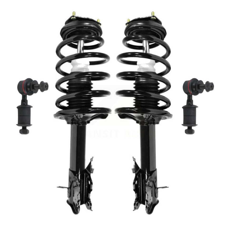 Front Complete Shock Assembly And TOR Link Kit For Nissan Sentra Excludes SE-R SPEC V Models KSS-100727