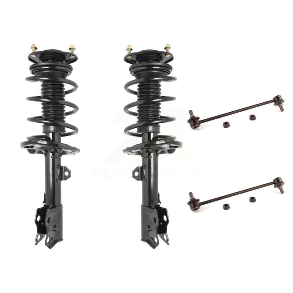 Front Complete Shock Assembly And TOR Link Kit For Toyota Corolla Excludes Sport Suspension KSS-100732