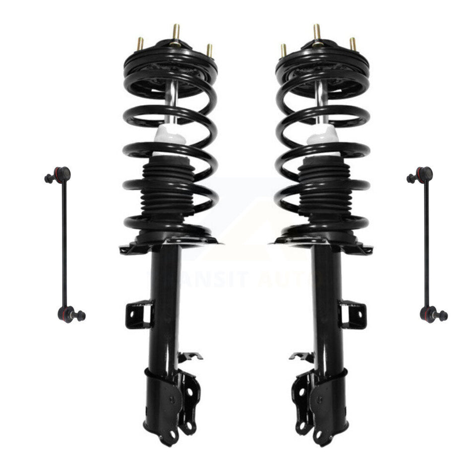 Front Complete Shock Assembly And TOR Link Kit For Ford Escape Mercury Mariner Mazda Tribute KSS-100740