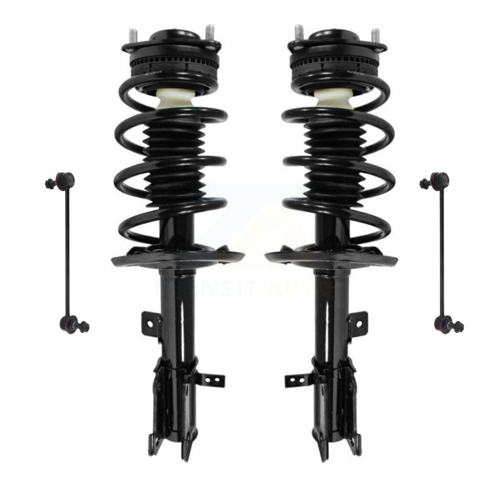 Front Complete Shock Assembly And TOR Link Kit For Chrysler 200 Dodge Avenger Sebring KSS-100751