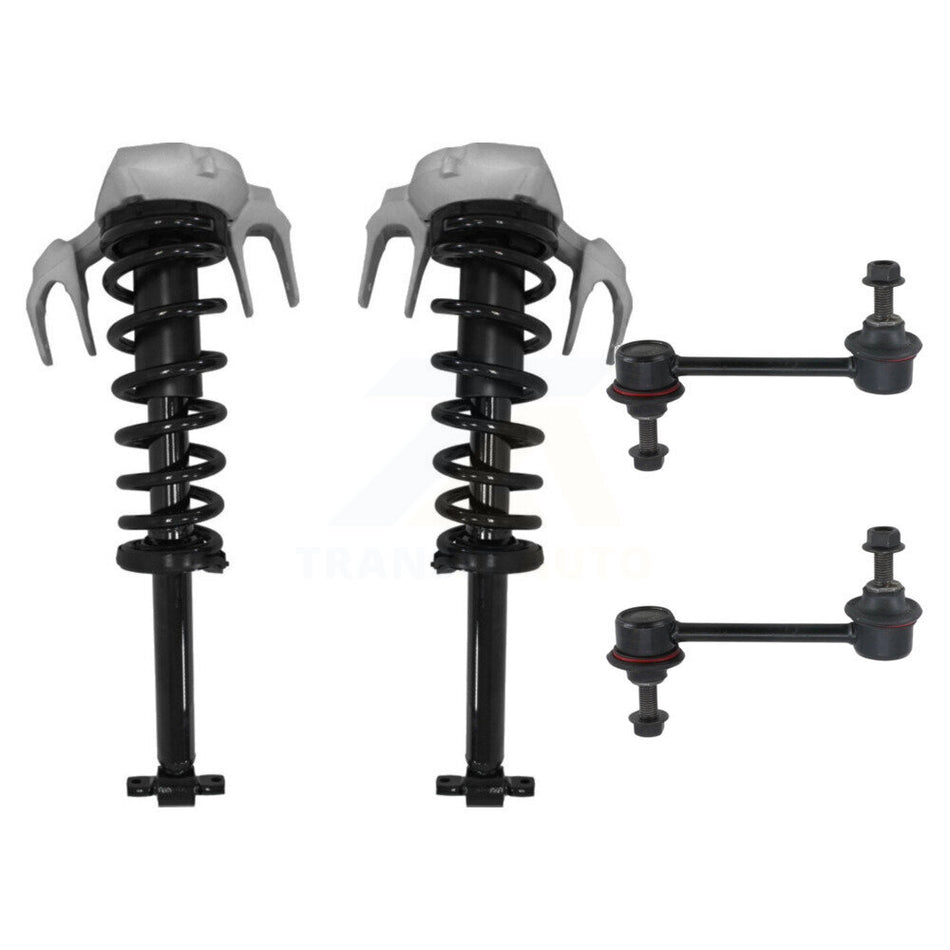 Front Complete Shock Assembly And TOR Link Kit For 2003-2007 Cadillac CTS Models with Soft Ride FE1 Suspension KSS-100763