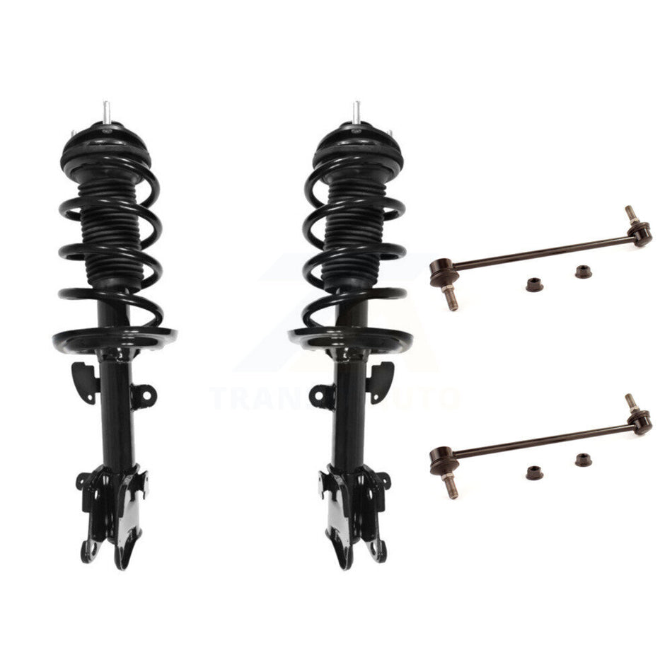 Front Complete Shock Assembly And TOR Link Kit For Acura MDX ZDX excludes electronic suspension KSS-100766