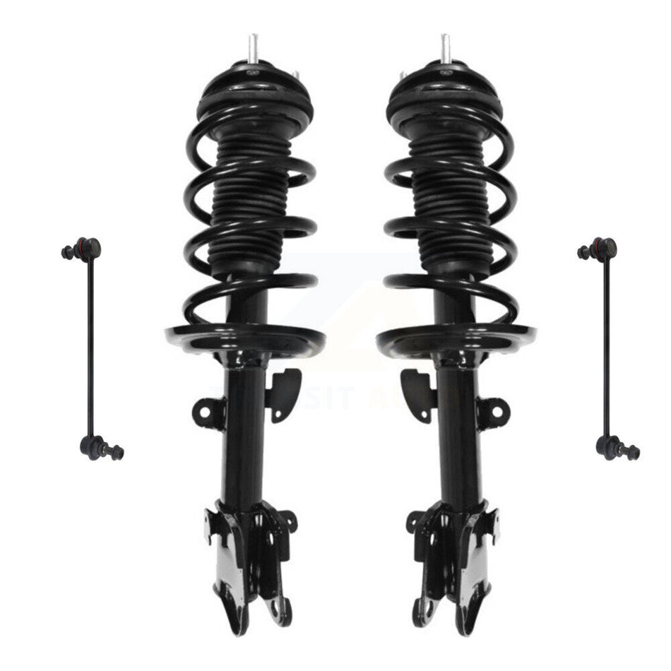 Front Complete Shock Assembly And TOR Link Kit For Acura MDX ZDX excludes electronic suspension KSS-100766