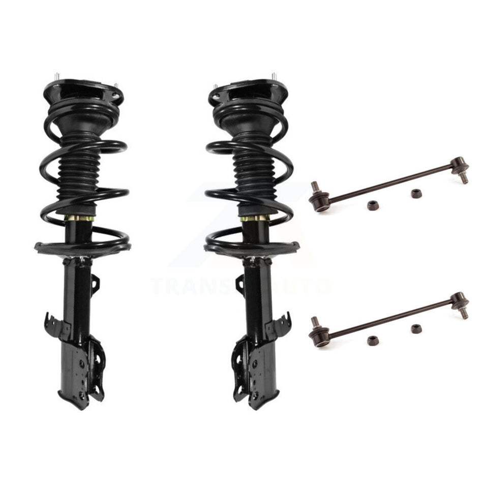 Front Complete Shock Assembly And TOR Link Kit For 2003-2008 Toyota Corolla KSS-100774