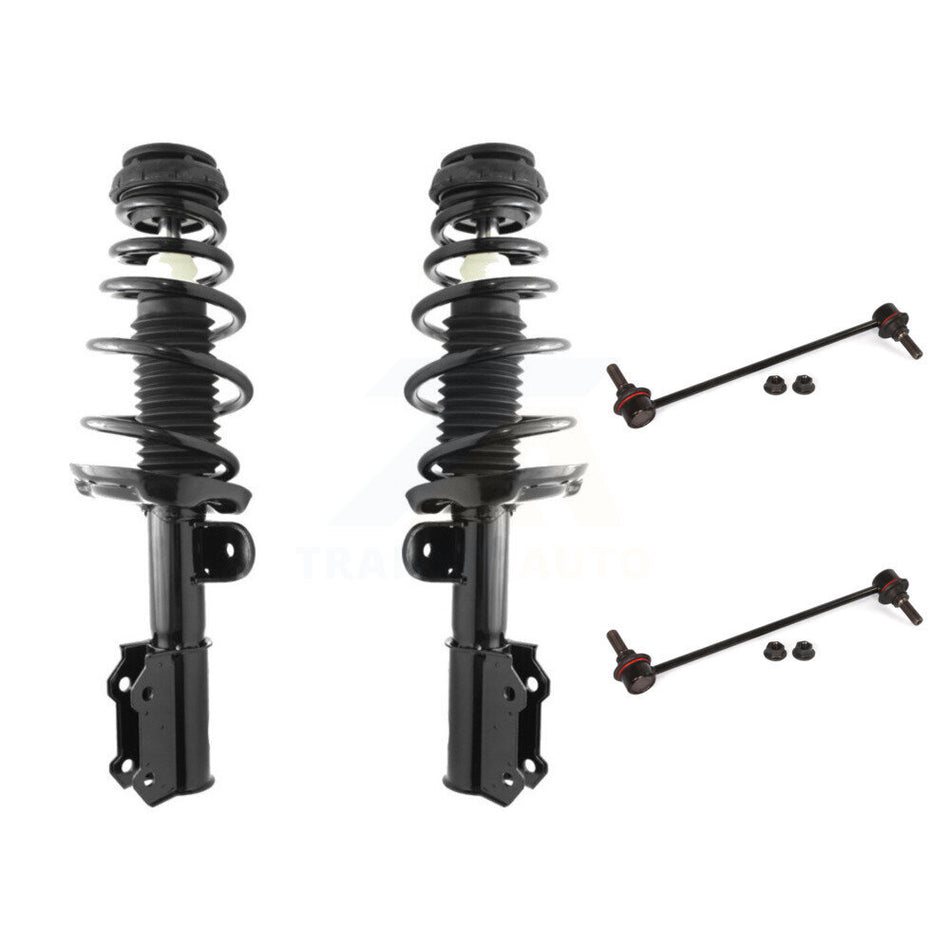 Front Complete Shock Assembly And TOR Link Kit For 2012-2015 Chevrolet Cruze Excludes Sport Suspension; Fits Vehicles built after to VIN #C7239134 KSS-100784