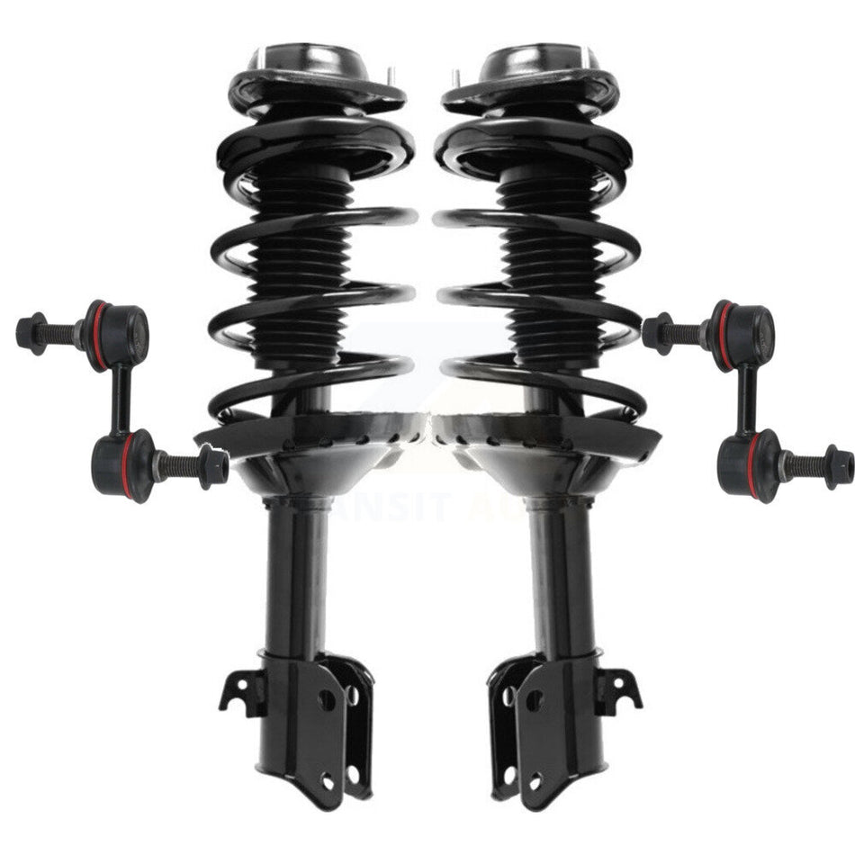Front Complete Shock Assembly And TOR Link Kit For 2006-2008 Subaru Forester Excludes load leveling suspension KSS-100793