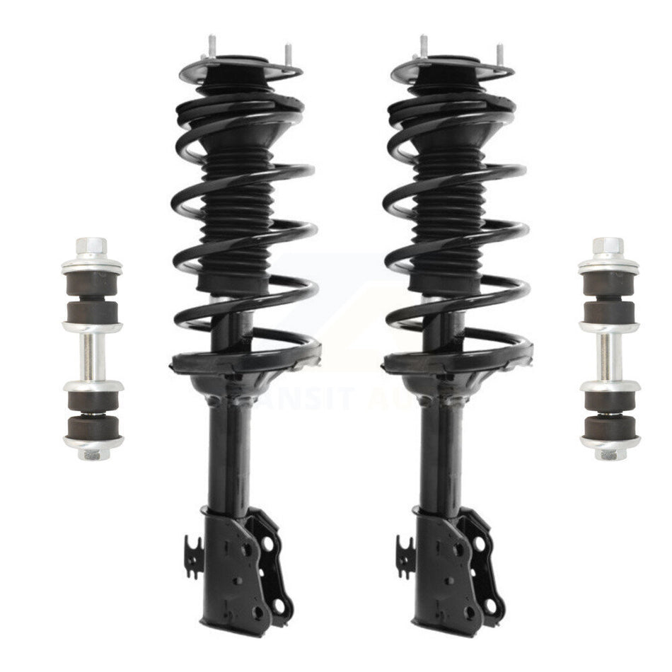 Front Complete Shock Assembly And TQ Link Kit For 2000-2005 Toyota Echo KSS-100841