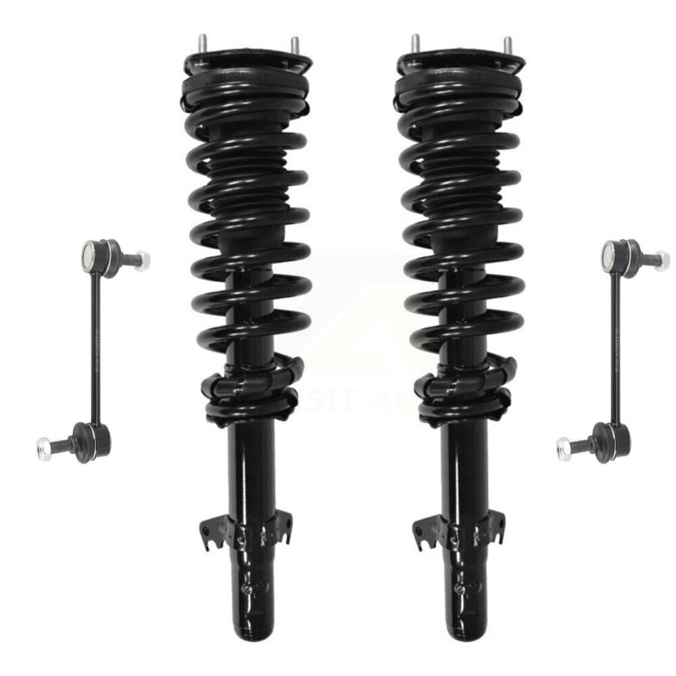 Front Complete Shock Assembly And TQ Link Kit For Ford Fusion Lincoln MKZ Mercury Milan KSS-100847
