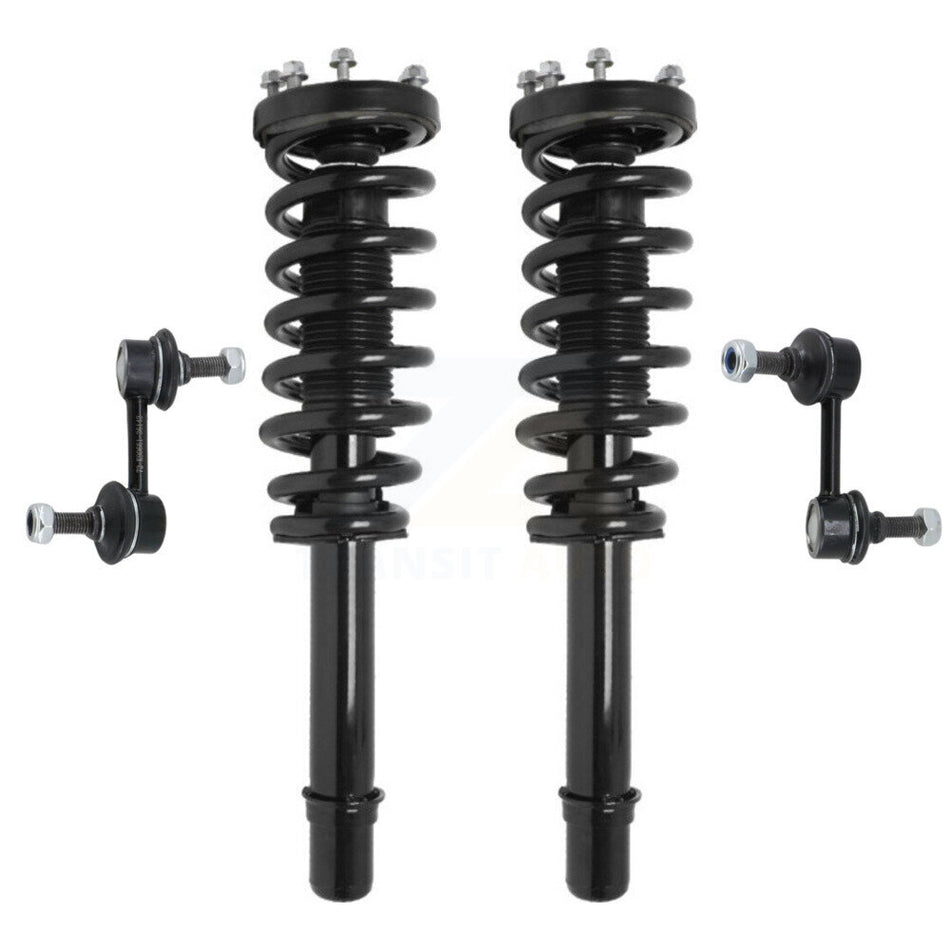 Front Complete Shock Assembly And TQ Link Kit For 2004-2006 Acura TL KSS-100853
