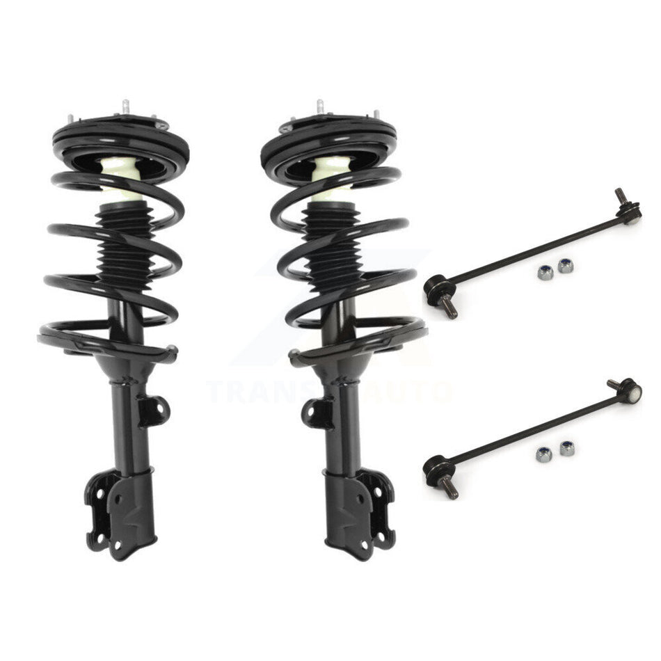 Front Complete Shock Assembly And TQ Link Kit For 2007-2009 Hyundai Santa Fe KSS-100866