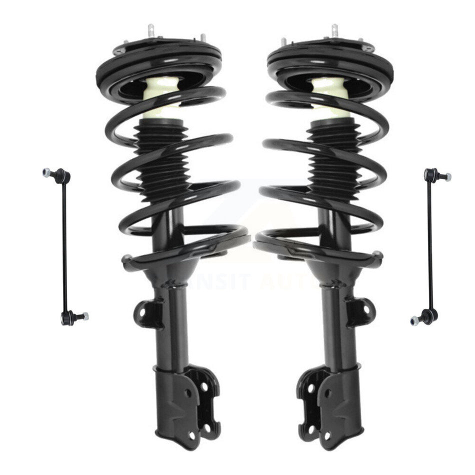 Front Complete Shock Assembly And TQ Link Kit For 2007-2009 Hyundai Santa Fe KSS-100866