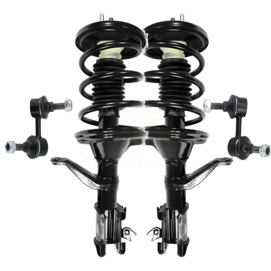 Front Complete Shock Assembly And TQ Link Kit For Honda Element KSS-100887