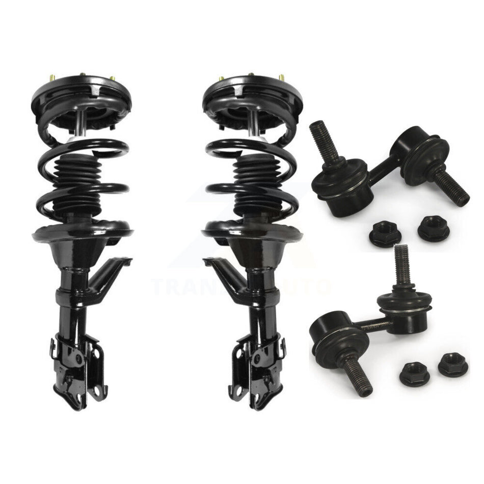 Front Complete Shock Assembly And TQ Link Kit For 2002-2006 Honda CR-V Excludes England Production Vehicles (With VIN SHSRD) KSS-100888