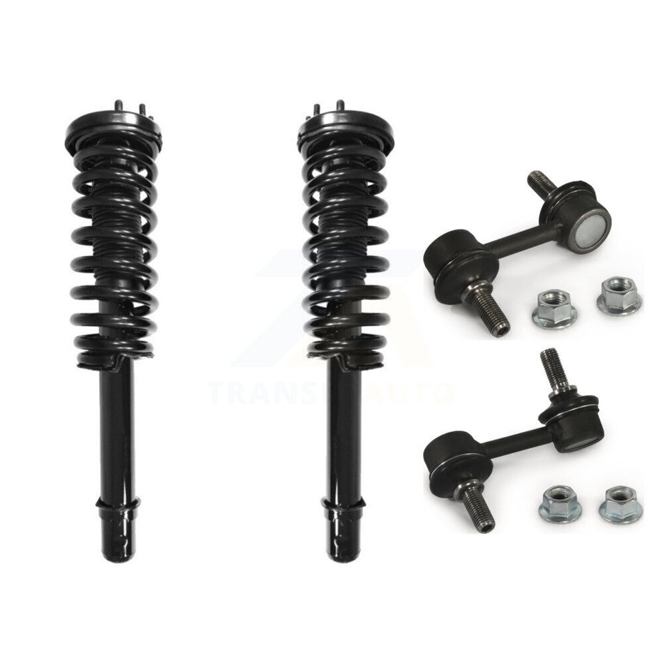Front Complete Shock Assembly And TQ Link Kit For Honda Accord Excludes Hybrid KSS-100902