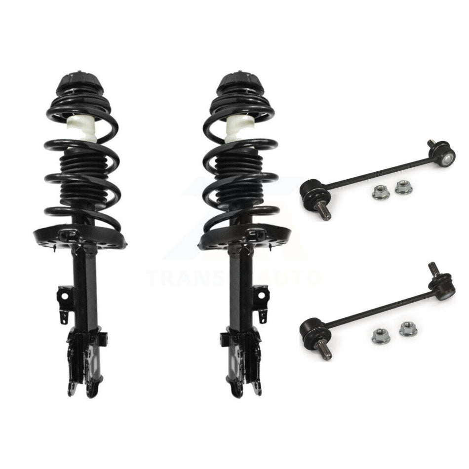 Front Complete Shock Assembly And TQ Link Kit For 2010-2013 Kia Soul KSS-100905