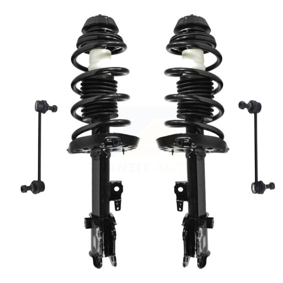 Front Complete Shock Assembly And TQ Link Kit For 2010-2013 Kia Soul KSS-100905
