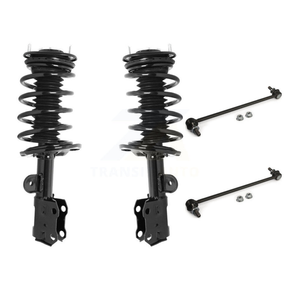 Front Complete Shock Assembly And TQ Link Kit For Toyota Prius Plug-In KSS-100922