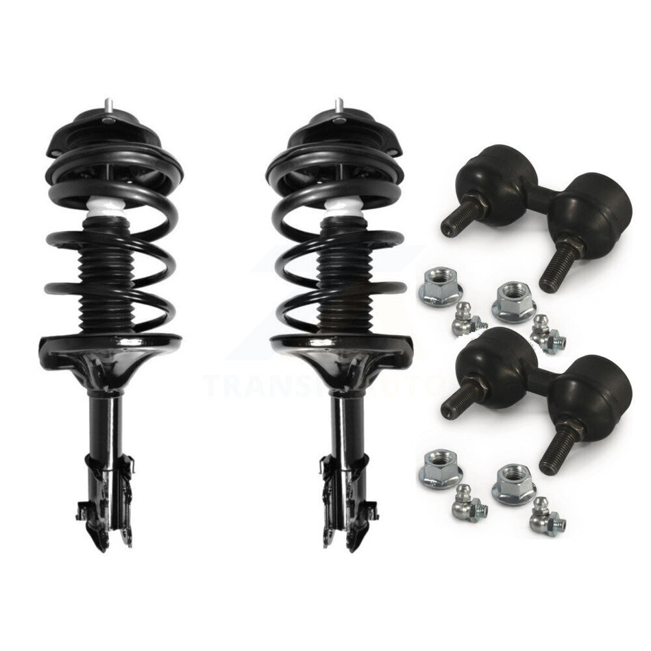 Front Complete Shock Assembly And TQ Link Kit For 2001-2006 Hyundai Elantra KSS-100927