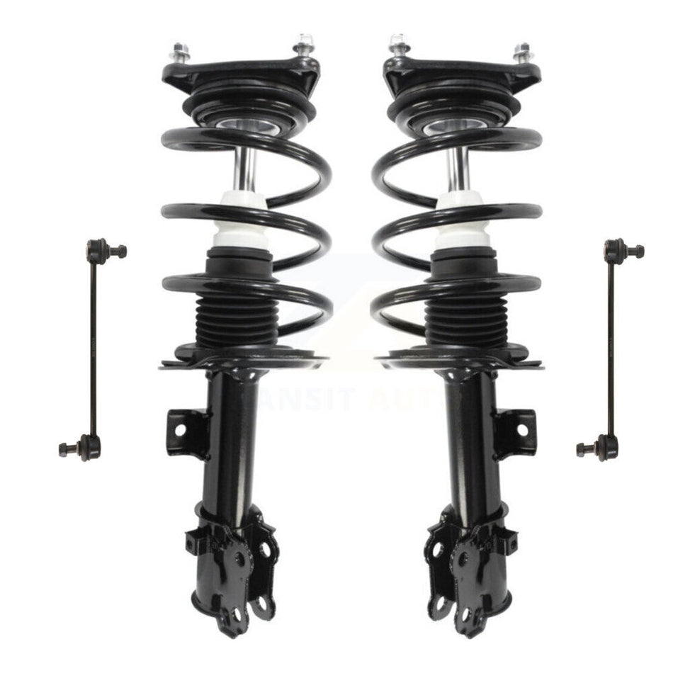 Front Complete Shock Assembly And TQ Link Kit For Kia Forte Forte5 Koup KSS-100934