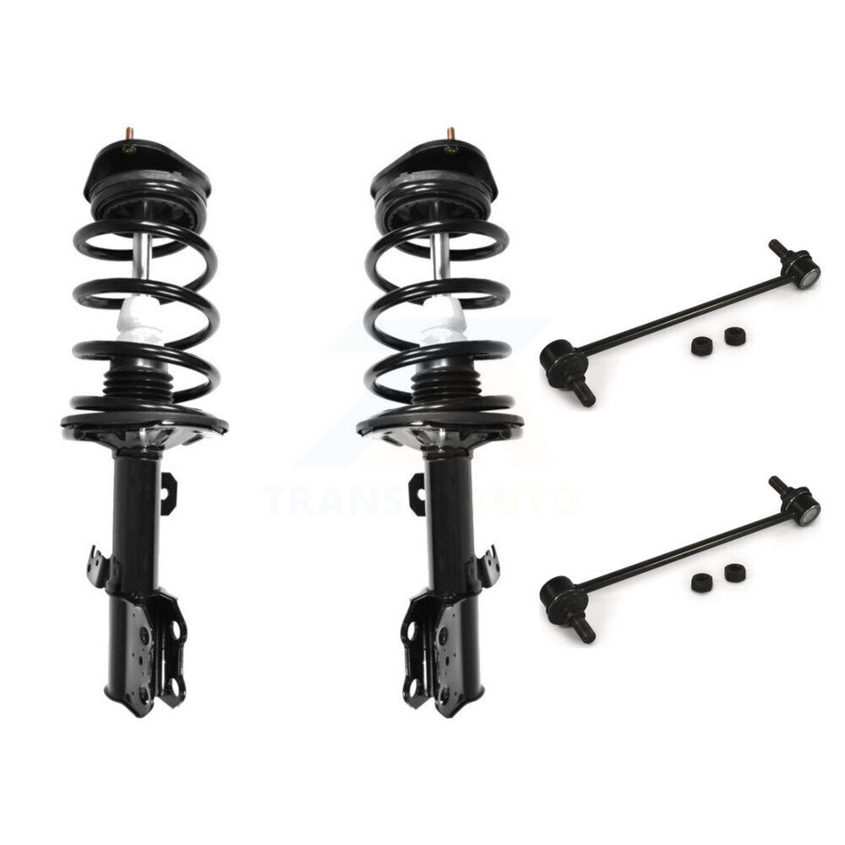 Front Complete Shock Assembly And TQ Link Kit For 2003-2008 Toyota Matrix Pontiac Vibe KSS-100938