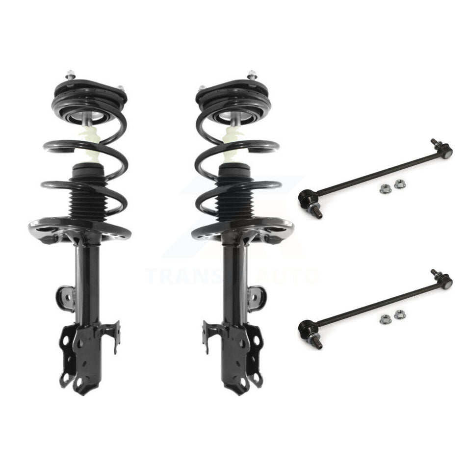 Front Complete Shock Assembly And TQ Link Kit For 2013-2018 Toyota RAV4 excludes sport package KSS-100939