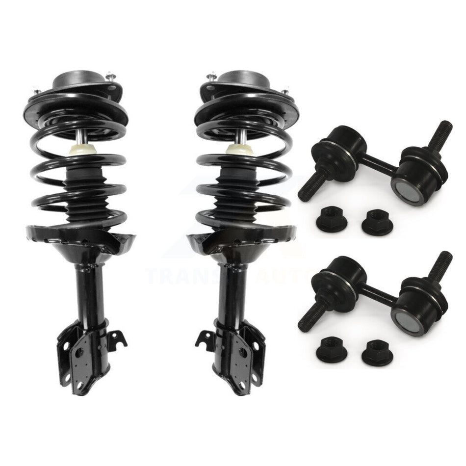 Front Complete Shock Assembly And TQ Link Kit For Subaru Impreza Excludes WRX Models KSS-100944