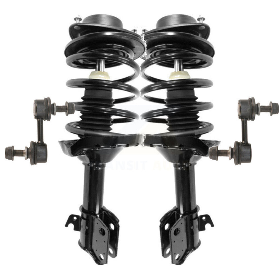 Front Complete Shock Assembly And TQ Link Kit For Subaru Impreza Excludes WRX Models KSS-100944