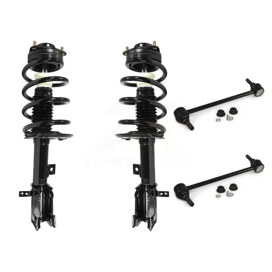 Front Complete Shock Assembly And TQ Link Kit For Dodge Journey Excludes 4 Cylinder Engine KSS-100946
