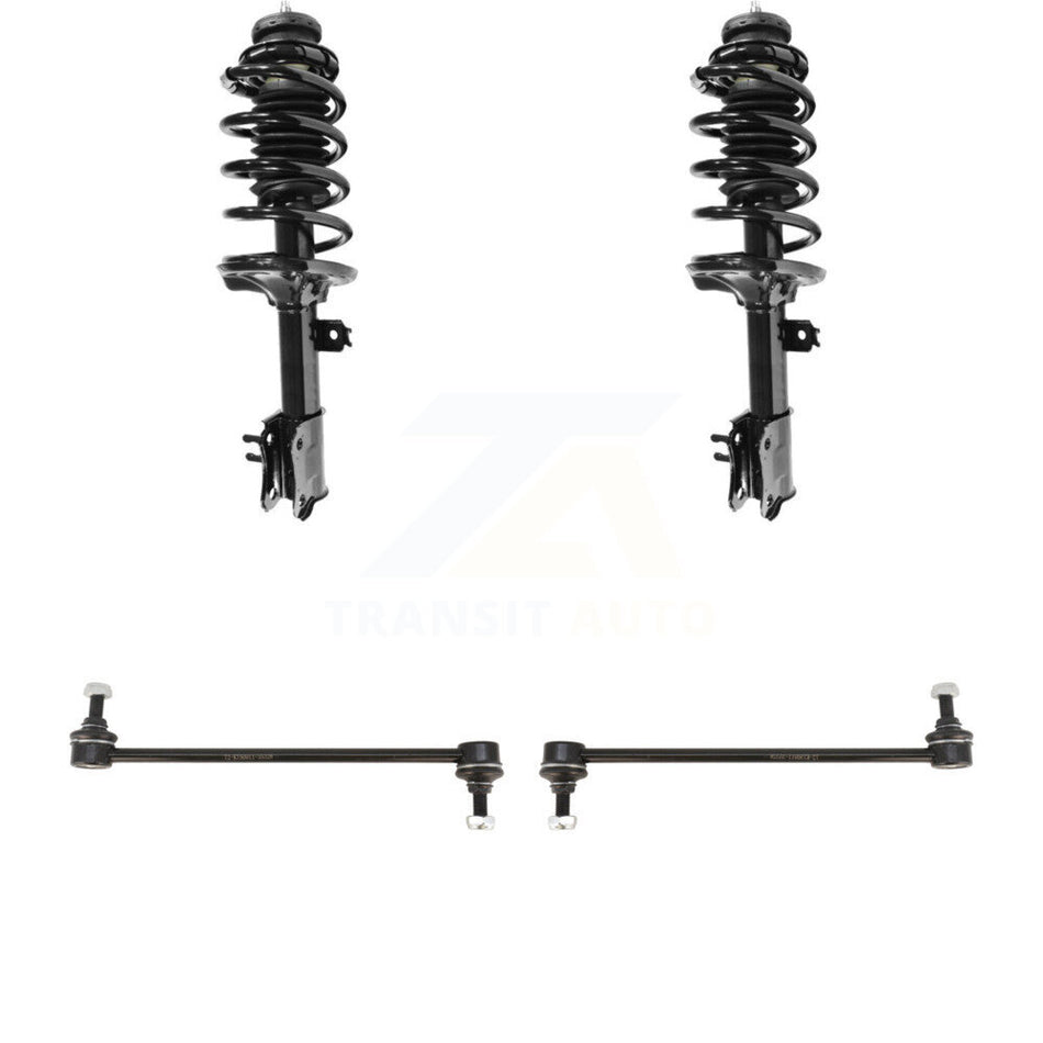 Front Shock Assembly & TQ Link Kit For Chevrolet Aveo Pontiac Aveo5 Wave G3 Suzuki Swift+ KSS-100949