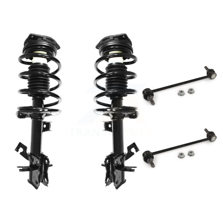 Front Complete Shock Assembly And TQ Link Kit For Nissan Sentra Excludes SE-R SPEC V Models KSS-100951