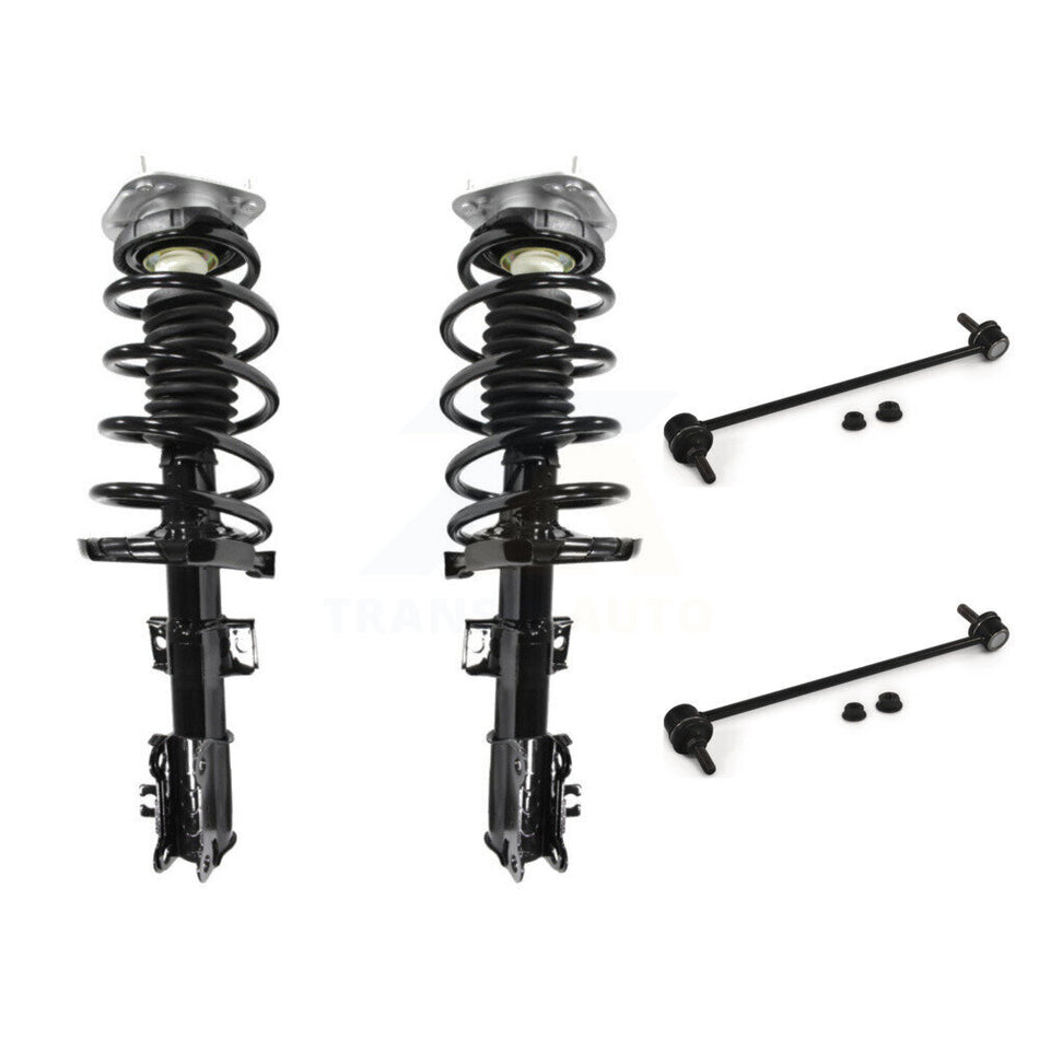 Front Complete Shock Assembly And TQ Link Kit For Volvo XC70 V70 KSS-100956