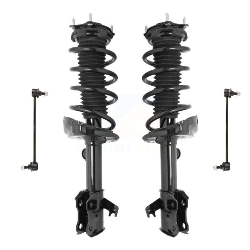 Front Complete Shock Assembly And TQ Link Kit For 2007-2012 Acura RDX KSS-100967