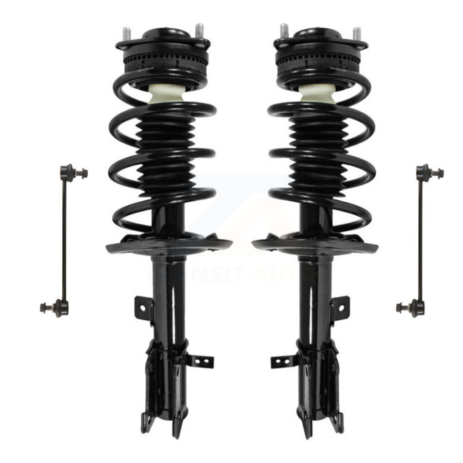 Front Complete Shock Assembly And TQ Link Kit For Chrysler 200 Dodge Avenger Sebring KSS-100981