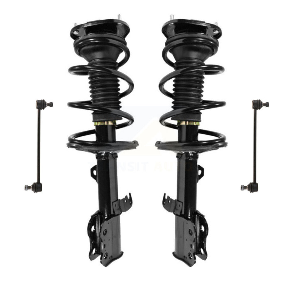 Front Complete Shock Assembly And TQ Link Kit For 2003-2008 Toyota Corolla KSS-101001