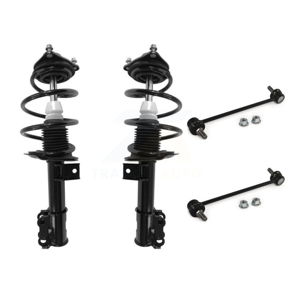 Front Complete Shock Assembly And TQ Link Kit For Hyundai Sonata Kia Optima KSS-101002