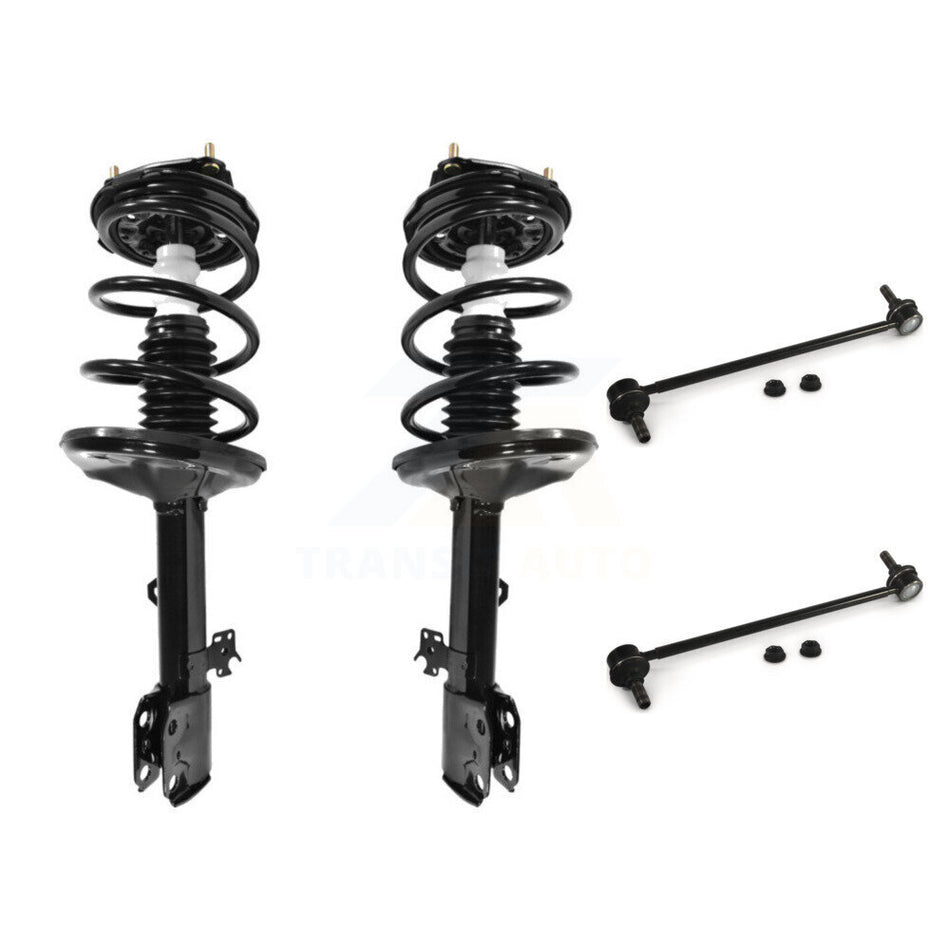 Front Complete Shock Assembly And TQ Link Kit For 2001-2005 Toyota RAV4 AWD Excludes Wheel Drive KSS-101010