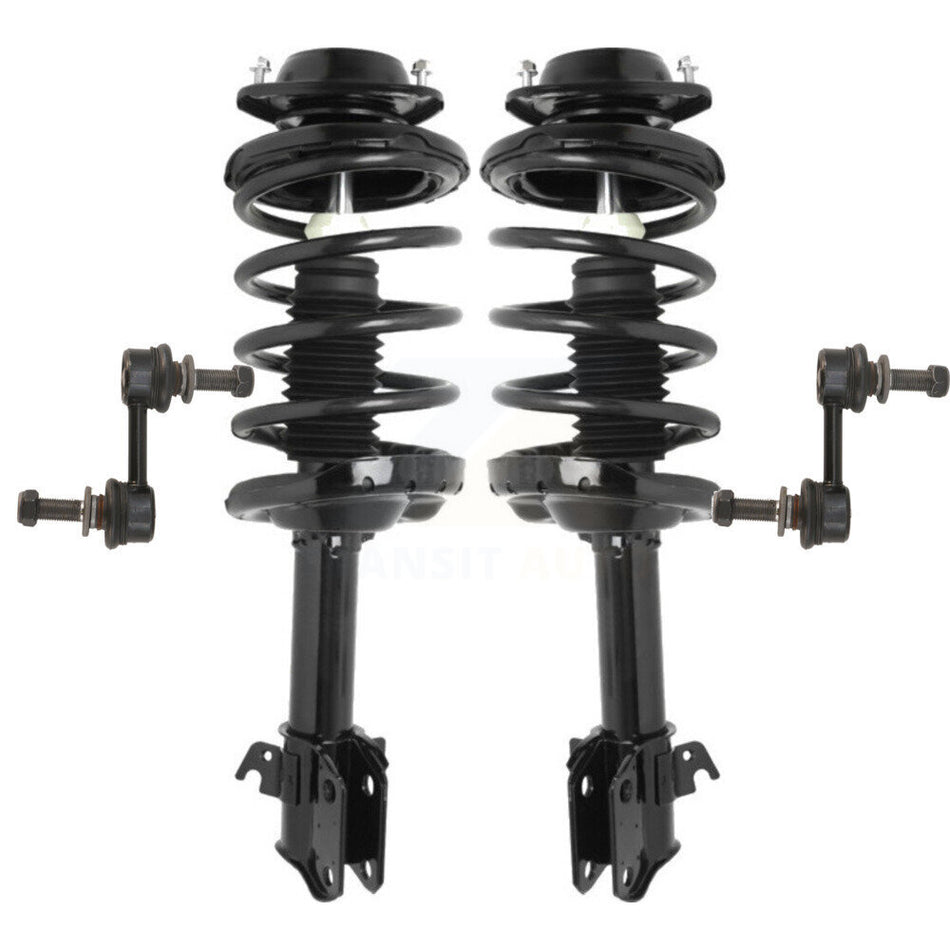 Front Complete Shock Assembly And TQ Link Kit For 2010-2012 Subaru Outback Excludes Manual Transmission KSS-101014