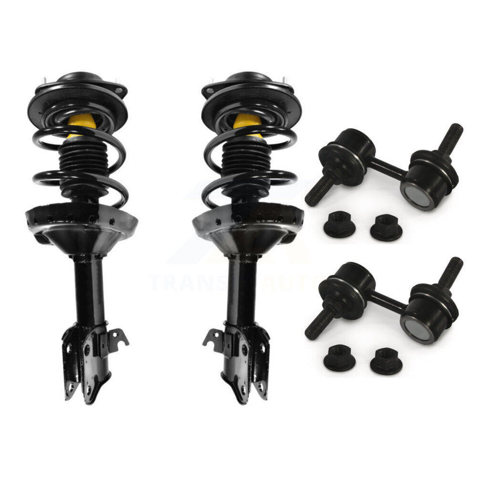 Front Complete Shock Assembly And TQ Link Kit For Subaru Legacy Excludes Outback Spec B Models KSS-101015