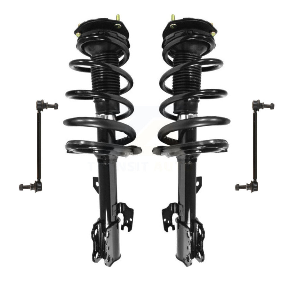 Front Complete Shock Assembly And TQ Link Kit For Toyota Sienna FWD KSS-101021