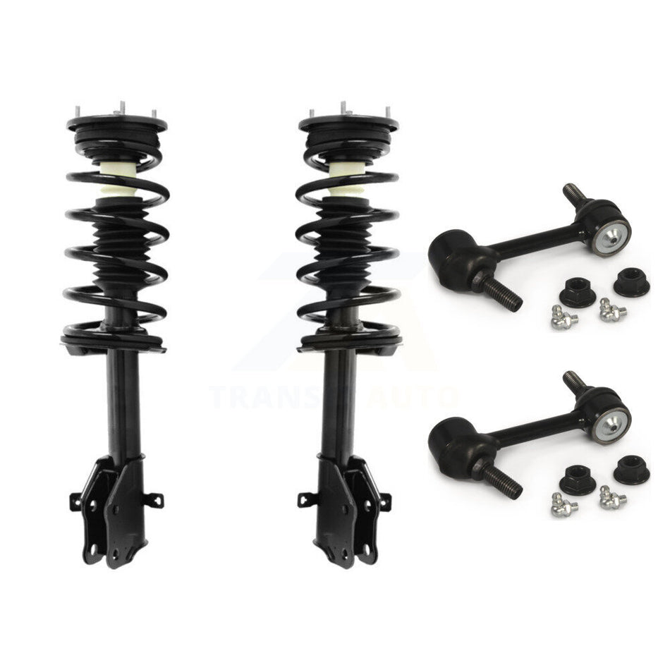 Front Complete Shock Assembly And TQ Link Kit For 2007-2010 Ford Edge Lincoln MKX KSS-101024