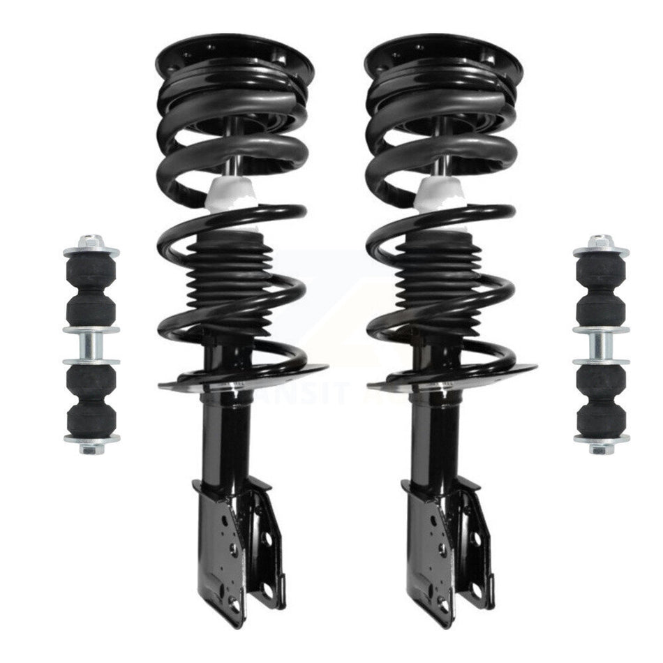 Front Complete Shock Assembly And TOR Link Kit For 1999-2005 Chevrolet Cavalier Pontiac Sunfire Second Edition Design KSS-101031