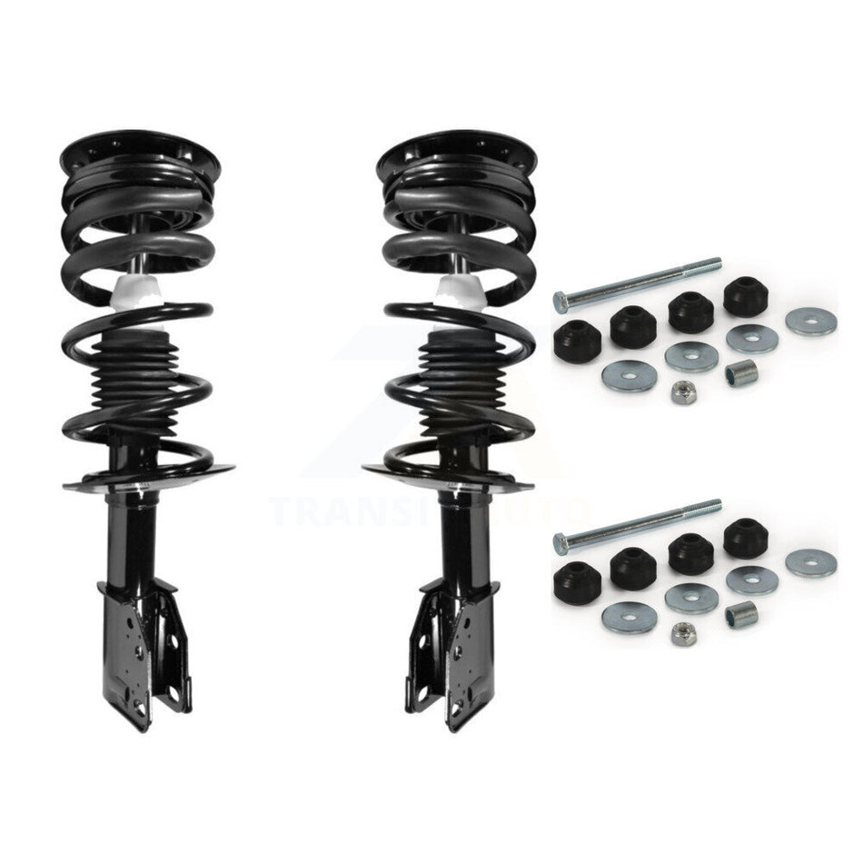 Front Complete Shock Assembly And TQ Link Kit For 1999-2005 Chevrolet Cavalier Pontiac Sunfire Second Edition Design KSS-101050