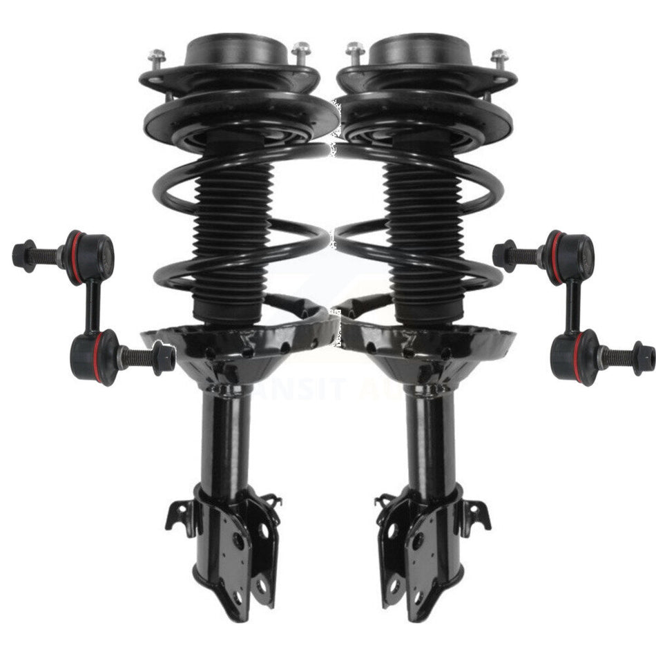 Front Complete Shock Assembly And TOR Link Kit For Subaru Impreza Excludes WRX Models KSS-101116