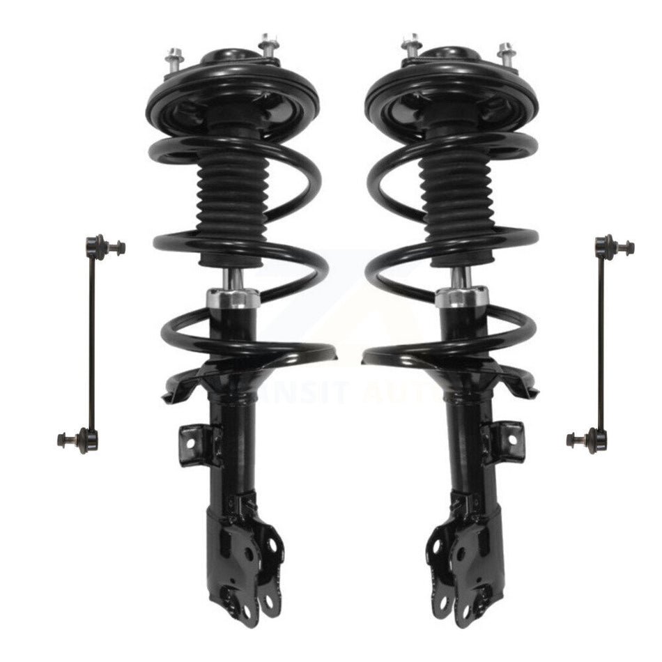 Front Complete Shock Assembly And TQ Link Kit For Mitsubishi Lancer KSS-101134