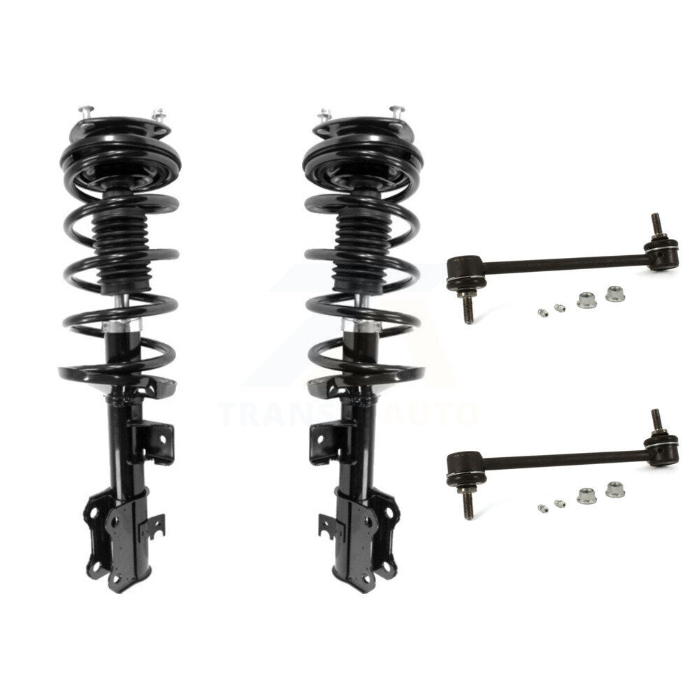 Front Complete Shock Assembly And TQ Link Kit For 2010-2013 Ford Transit Connect KSS-101140