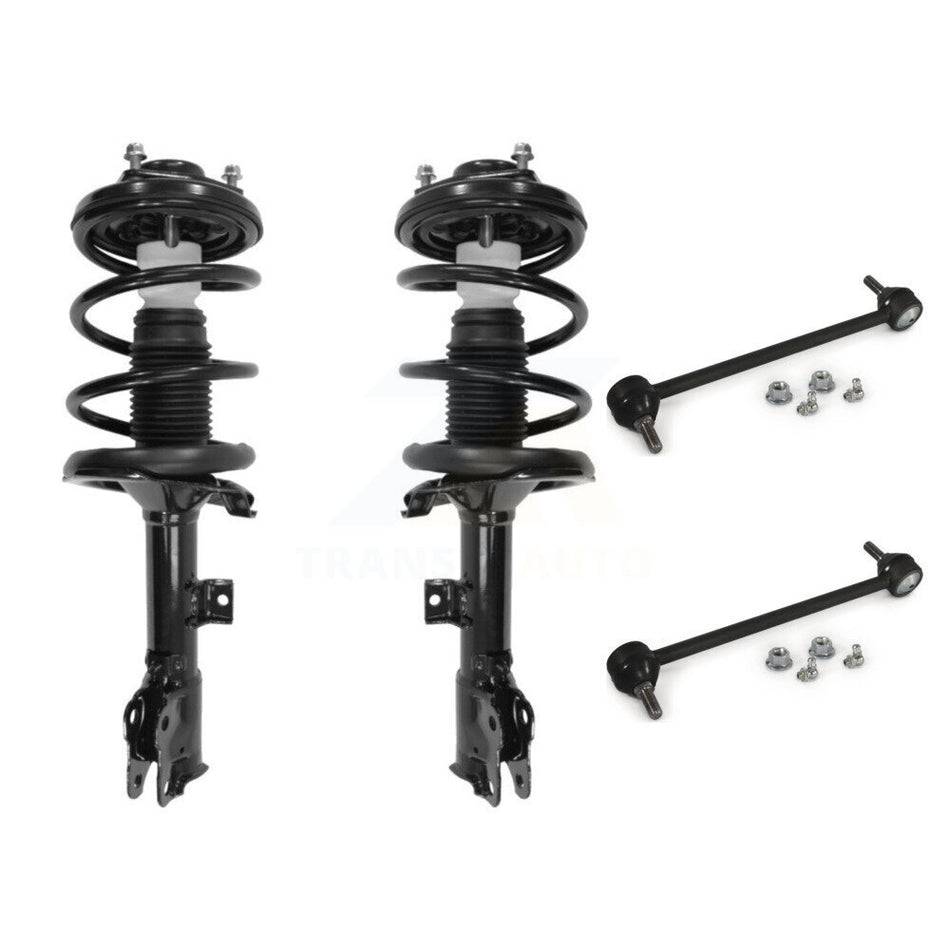 Front Shock Assembly & TQ Link Kit For Mitsubishi Outlander Fits 5 Passenger w o 3rd Row KSS-101141