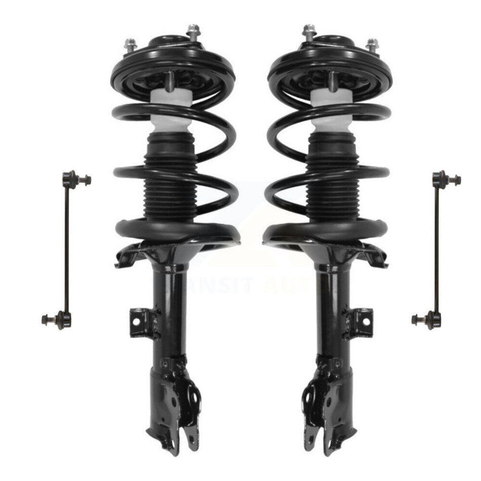 Front Shock Assembly & TQ Link Kit For Mitsubishi Outlander Fits 5 Passenger w o 3rd Row KSS-101141